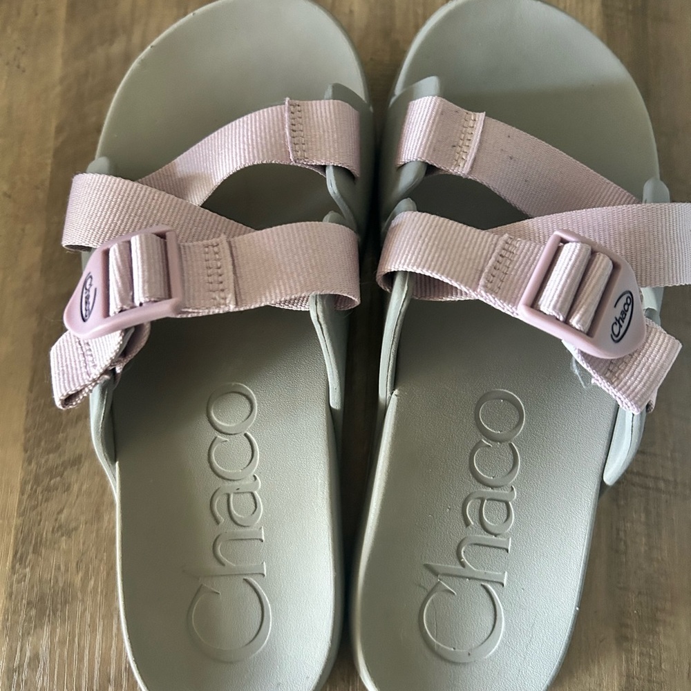 Chaco Sandals - Light Purple and Gray